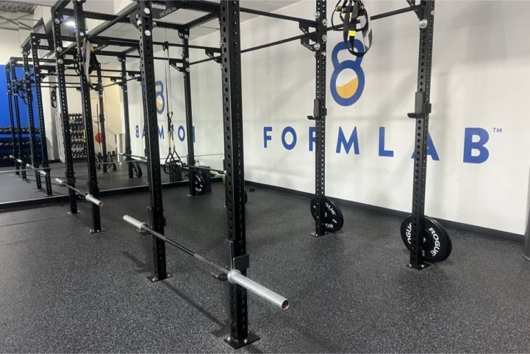 Rogue pull-up rig at a gym.